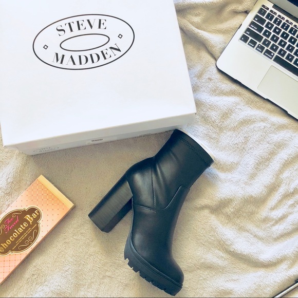 Steve Madden Shoes - Steve Madden Legend Sock Boots